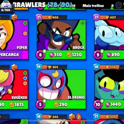 CONTA BRAWL STARS UNICO DONO!
