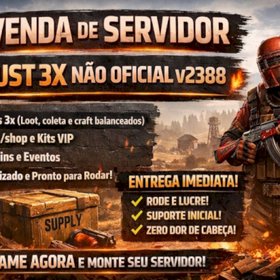 Servidor de Rust Não Oficial V2388