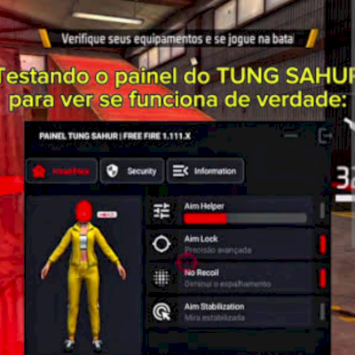 Painel xit CLT 100% funcional rodando em partidas