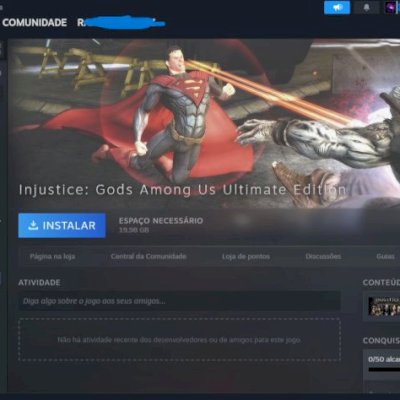 CONTA DA STEAM COM INJUSTICE / TOMB RAIDER FULL ACESSO ONLINE