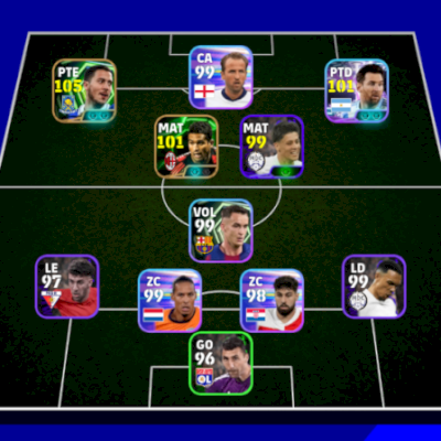 CONTA EFOOTBALL FORÇA 3063 2 ICONS E 1 SHOWTIMES BRABOS HAZARD BRABO