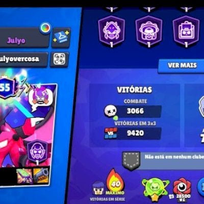 CONTA BRAWL STARS / WHALE COMPLETA — 73K+ TROFÉUS | 106/106 SKINS EXCLUSIVAS