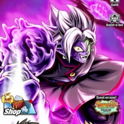 Conta Dragon ball legends com zamasu ultra com 10 estrelas