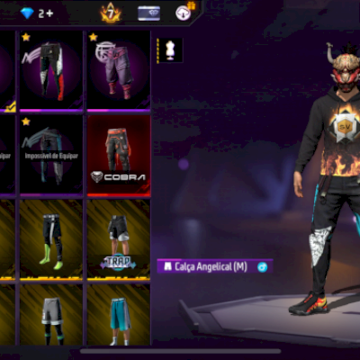 Conta de FF primeiro passe