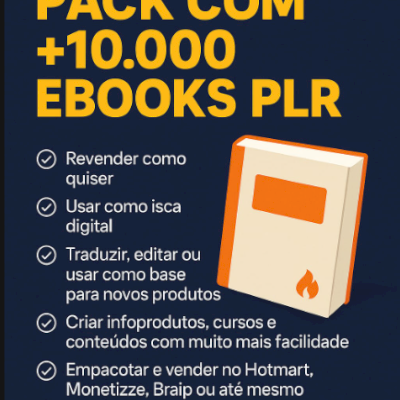 Pack Com +10.000 Ebooks Prl 📚🔥