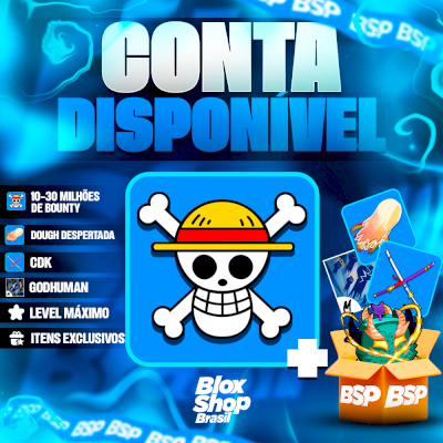 CONTAS BLOX FRUITS > 💀10~30 MILHÕES DE BOUNTY + 🥯DOUGH DESPERTADA + ⚔️CDK