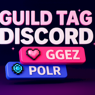 DISCORD SERVIDOR COM TAG DE GUILDA LIBERADA