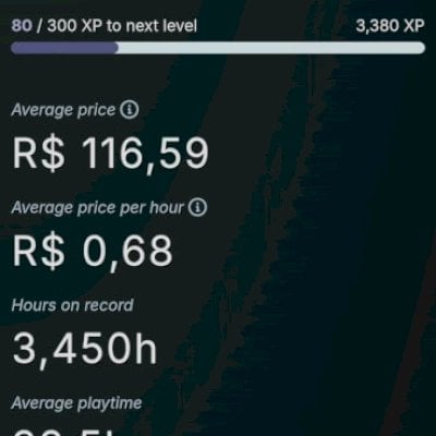 Conta Steam com 100 jogos