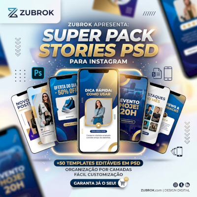 Super Pack Stories Psd Para Instagram