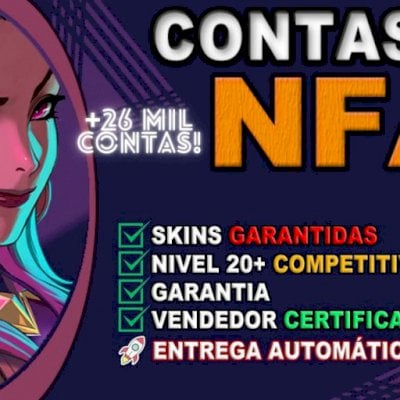 PACK 26 MIL CONTAS DE VALORANT NFA/FA