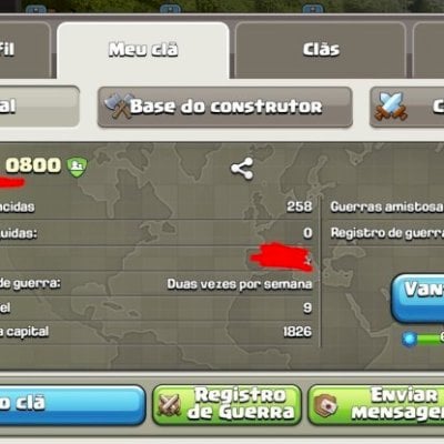 cla tropa 0800 nível 19