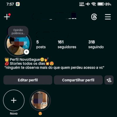 Conta Instagram seguidores reais