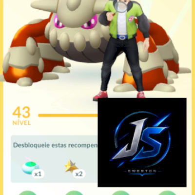CONTA NIVEL 43 COM HEATRAN SHINY E VÁRIOS POKEMONS FORTES (Vários shiny)