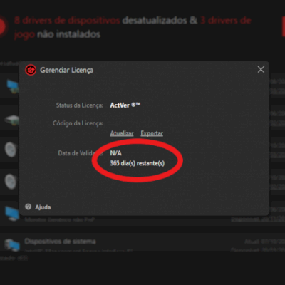 Driver Booster 12.5 -  Licença De 365 Dias - Mias nova atualização!