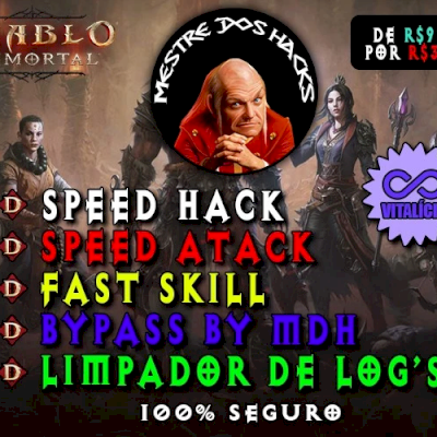 HACK DIABLO IMMORTAL ✅ 100% INDETECTAVEL E PRIVADO