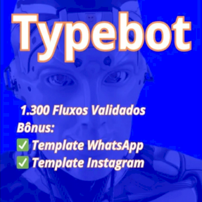 PACK 1.300 FLUXOS PRONTOS para Typebot