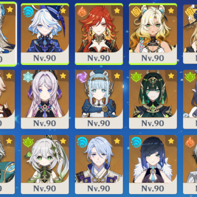 AR60 ENDGAME MAVUIKA COM BISS + NEFER COM BISS + FURINA + NEUVILLETTE + INEFFA