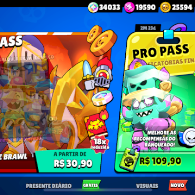 Conta Brawl Stars  - Muitas Gemas