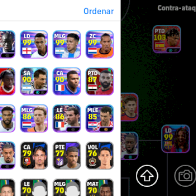 Conta Efootball com PACK da FRANÇA boa pra upar e mais caro via Konami ID