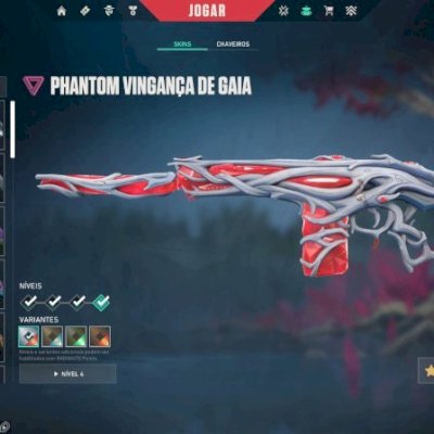 CONTA PLAT2, 13 SKINS (VALOR NEGOCIÁVEL)