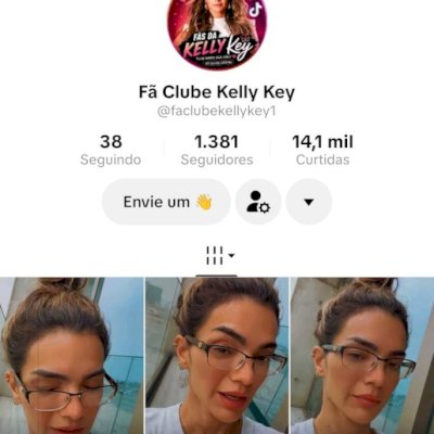 Vendo conta do tik Tok engajada