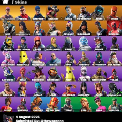 Vendo conta de fortnite, vendo com preço baixo para sair urgente