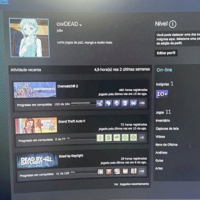 MELHOR PREÇO - conta da steam com 28 jogos