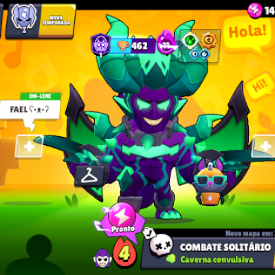 CONTA BRAWL STARS GEMADA