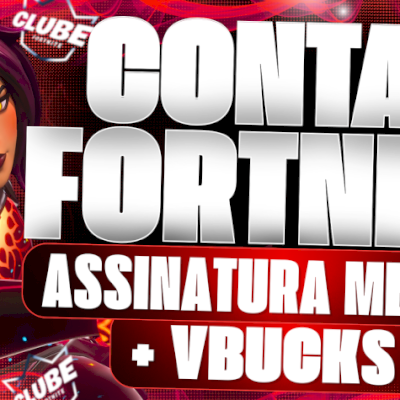 Conta com clube Fortnite ( clube na sua conta)