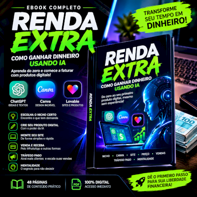 Renda Extra: Como Ganhar Dinheiro Usando IA