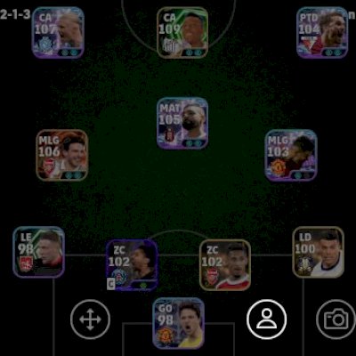 Conta eFootball Ataque brabo com Rei Pelé
