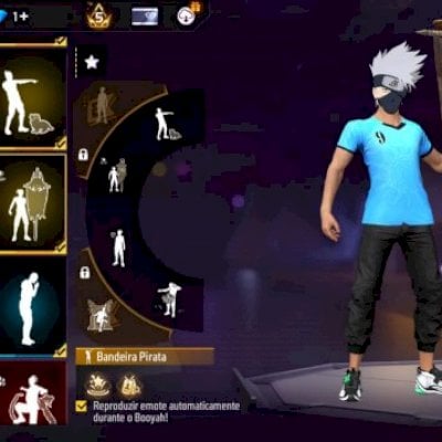 Conta free fire prime nivel 5 e muito mais...