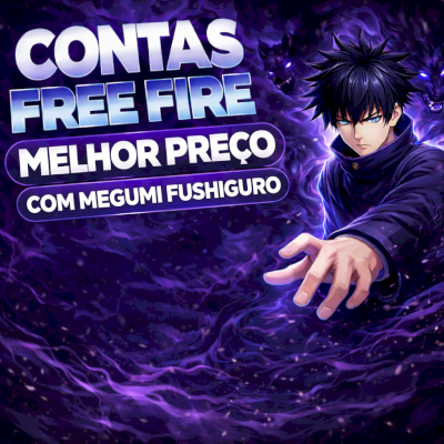 FREE FIRE/CONTAS COM MEGUMI FUSHIGURO/LER DESCRIÇÃO