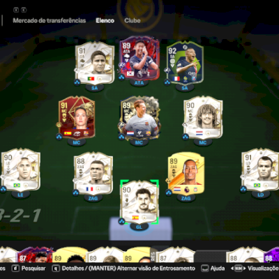 CONTA EA FC 24, time de 10kk +