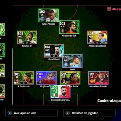 CONTA  EFOOTBALL STEAM ANTIGA