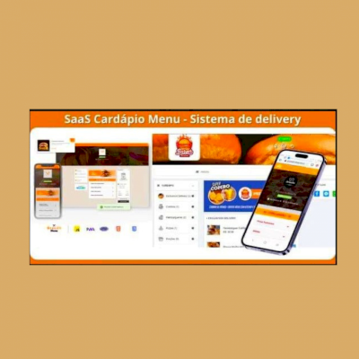 SAAS - Cardápio/Menu - Sistema de Delivery