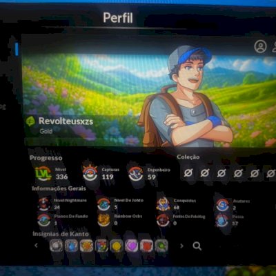 CONTA PXG 3 PERSONAGENS + ITENS , APROVEITE!!!!