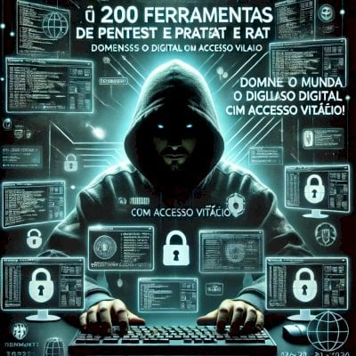 🔥 200 Ferramentas de Pentest e RAT: Domine o Mundo Digital com Acesso Vitalí