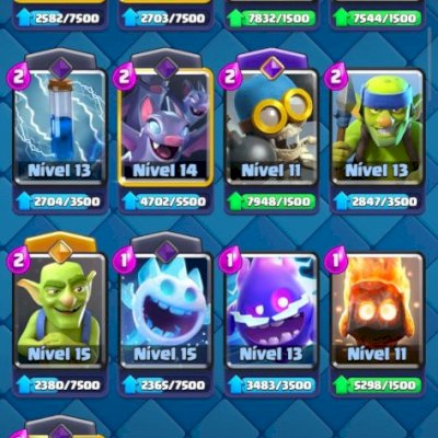 Conta nv.16 arena 28 / 11500 troféus