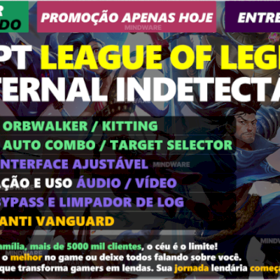 SCRIPT LEAGUE OF LEGENDS 2026 🚀 100% INDETECTÁVEL E PRIVADO