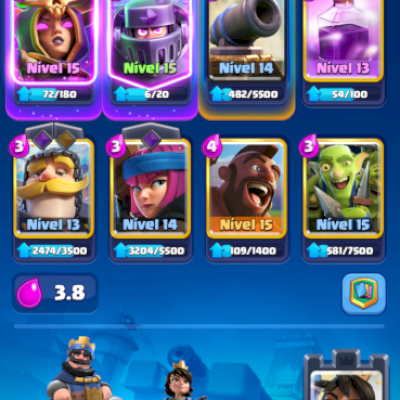 Conta clash nivel 50 torre do rei nivel 14