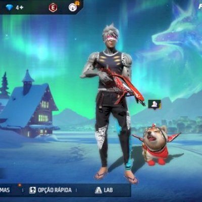 CONTA DE FREE FIRE COM 2 ANGELICAL