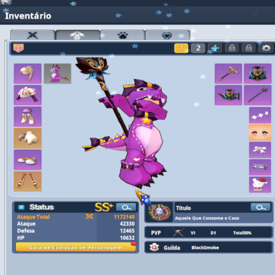 Conta Grand Chase com 3 Personagens 1KK (ARME, LIRE E MARI) ALL + SS