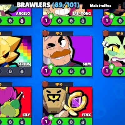 Conta com mais de 30k de trofru