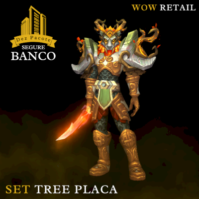 World of Warcraft - Transmog/Skin de armadura de PLACA + Espada (Completo)
