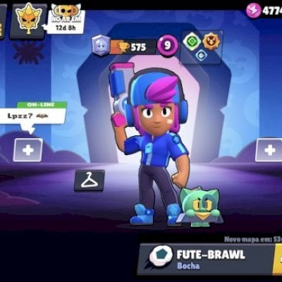 🔵Shelly Estelar 🔵🔥 CONTA BRAWL STARS RARA À VENDA 🔥