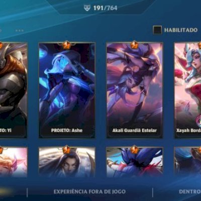 VENDE-SE CONTA WILD RIFT ULTRA RARA PARA COLECIONADORES + REPUTAÇÃO EXCELENTE