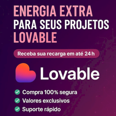 CRÉDITOS LOVABLE (PROMOÇÃO)