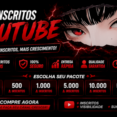👑​ INSCRITOS YOUTUBE DE ALTA QUALIDADE PERMANENTES 👑 *Leia Descrição*