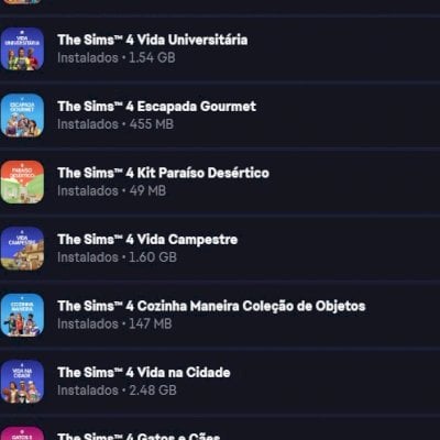 Conta EA App: The Sims 4 com 44 complementos, Edição Digital Deluxe
